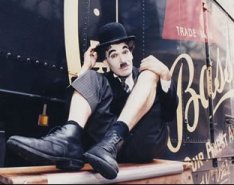 Charlie Chaplin lookalike in the UK