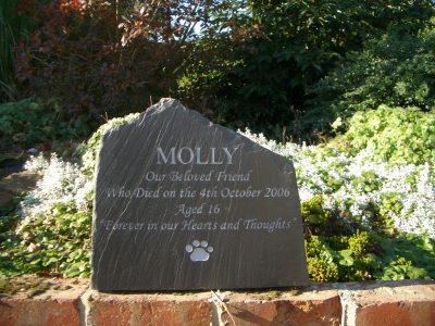 pet memorial stone